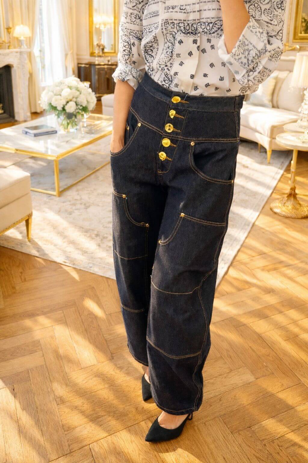 PANTALONS,JEANS & JUPES