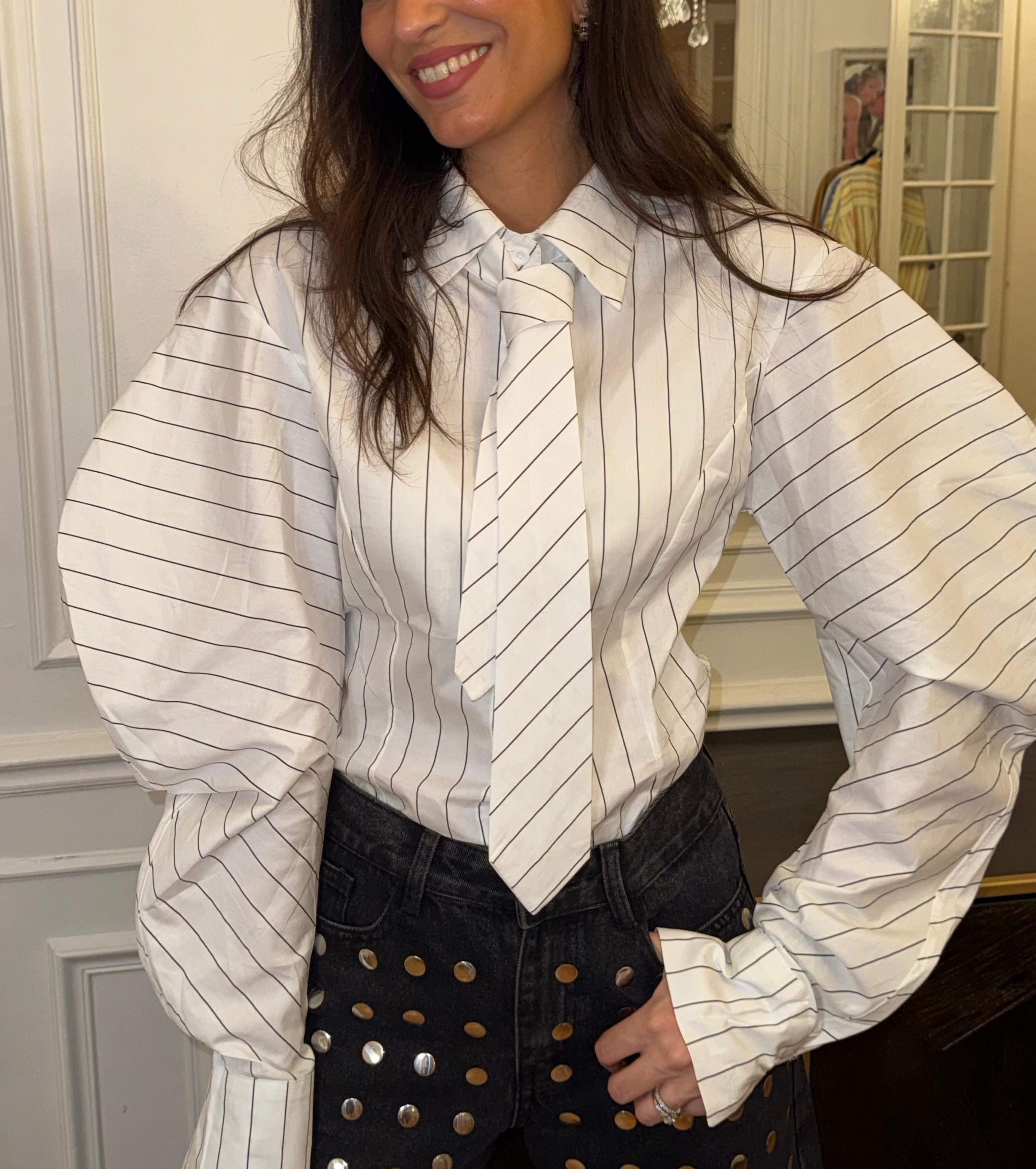 CHEMISE CRAVATE