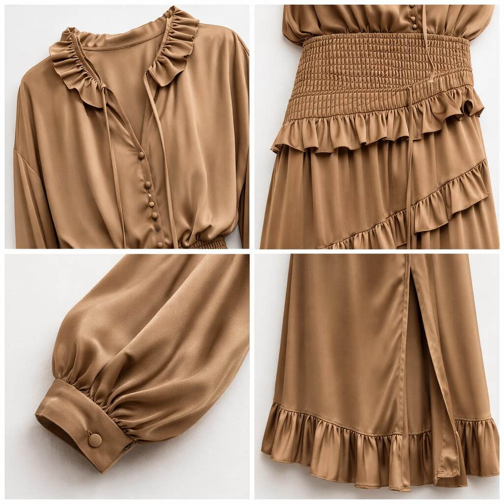 ROBE ESMERALDA BEIGE