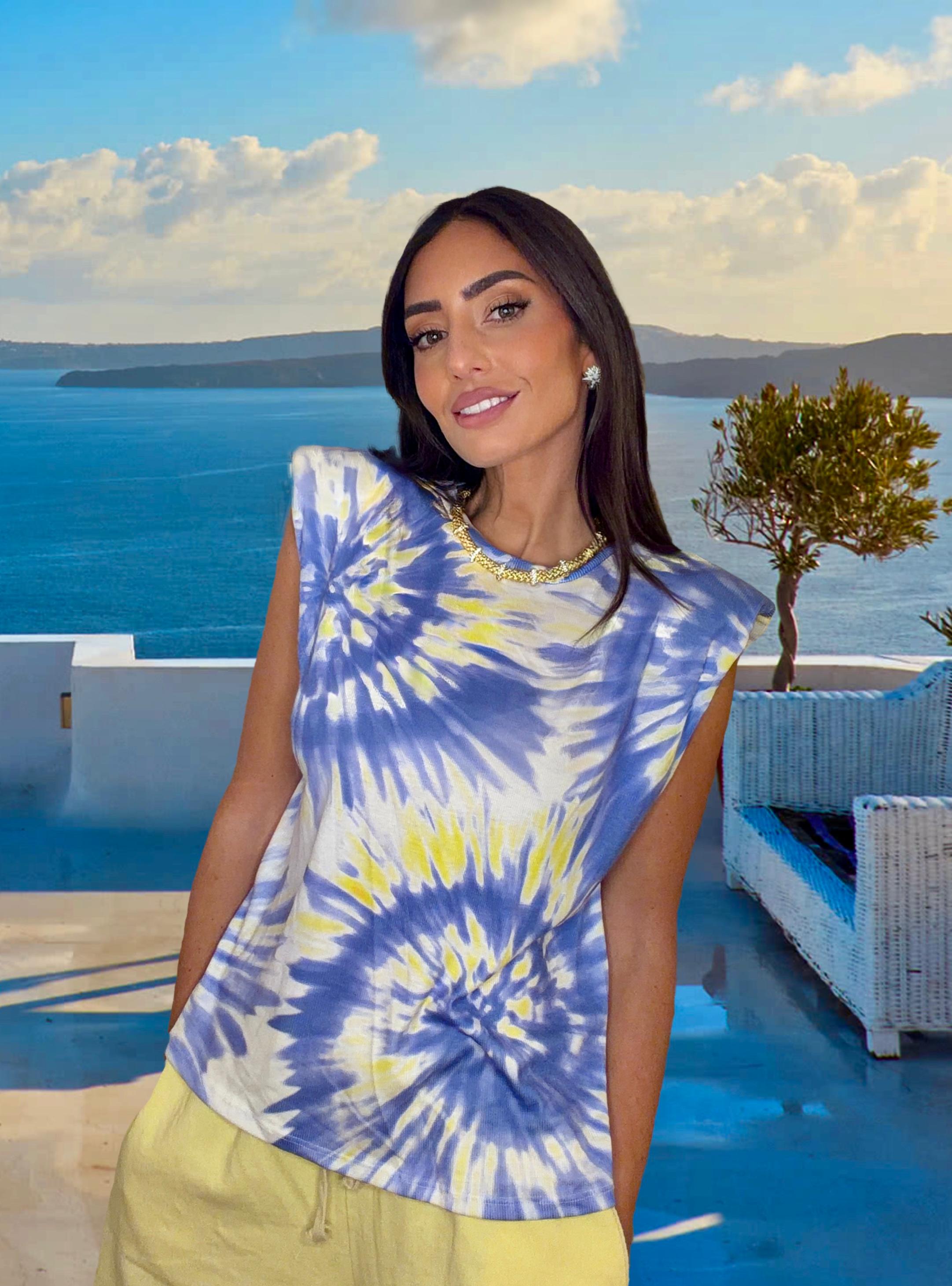 TOP SANTORIN VIOLET