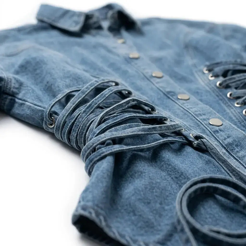 CHEMISE LACETS