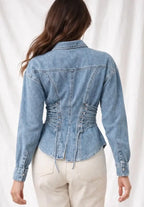 CHEMISE LACETS
