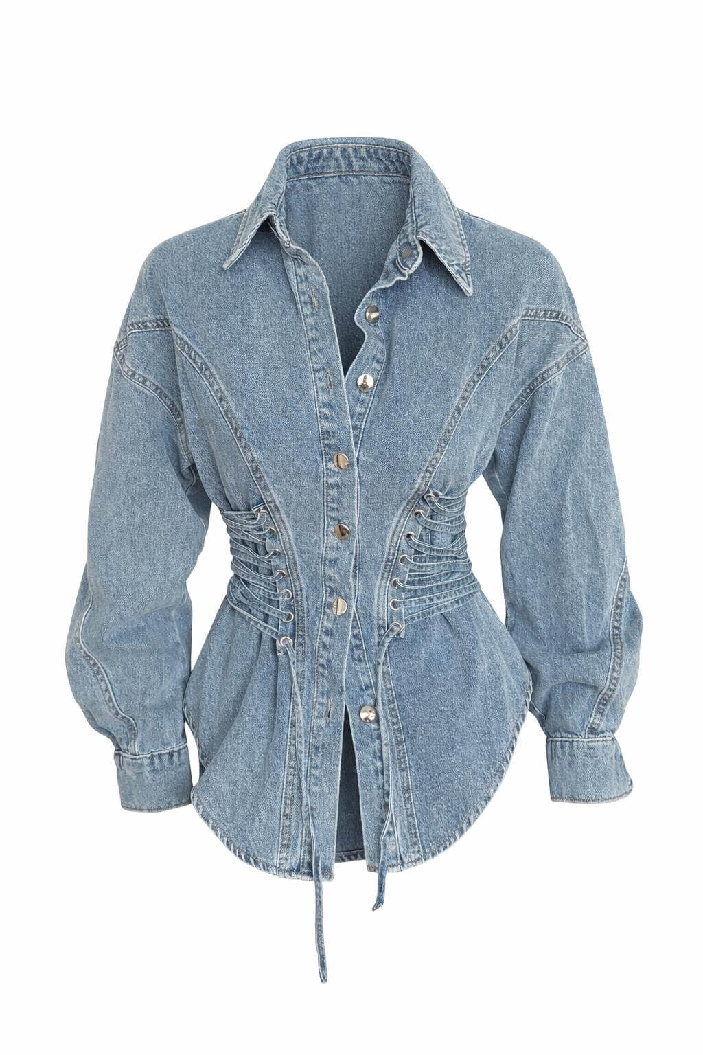 CHEMISE LACETS