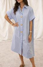 ROBE CHEMISE SOLEIL (plusieurs coloris disponibles)