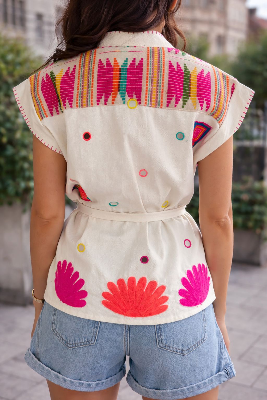 TOP KIMONO PERROQUET (plusieurs coloris disponibles)