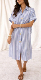 ROBE CHEMISE SOLEIL (plusieurs coloris disponibles)