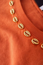 T-SHIRT COQUILLAGE DÉGRADÉ (plusieurs coloris disponibles)