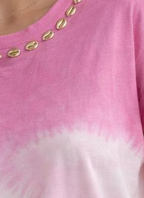 T-SHIRT COQUILLAGE TIE & DIE (plusieurs coloris disponibles)