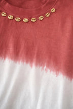 T-SHIRT COQUILLAGE DÉGRADÉ (plusieurs coloris disponibles)