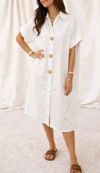 ROBE CHEMISE SOLEIL (plusieurs coloris disponibles)