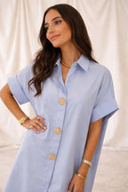 ROBE CHEMISE SOLEIL (plusieurs coloris disponibles)
