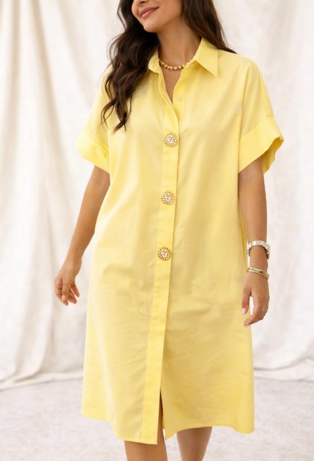 ROBE CHEMISE SOLEIL (plusieurs coloris disponibles)