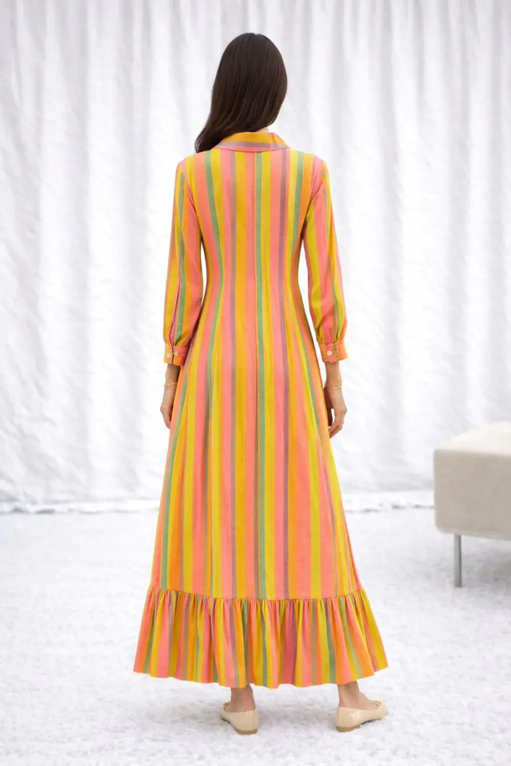 ROBE SYMPHONIE JAUNE